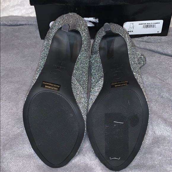 Guess Shoes/ BEX sparkle peep toe shoeties - Picture 5 of 5